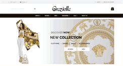 Desktop Screenshot of boutiquegraziella.com